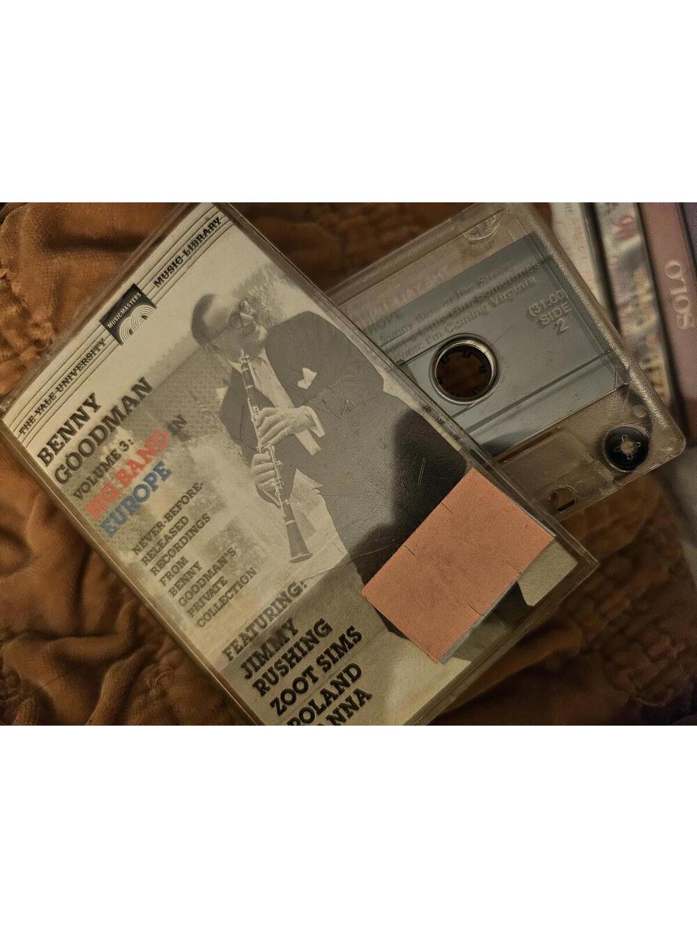 Benny Goodman - Big Band in Europe Vol. 3 - original vintage cassette - NM/NM